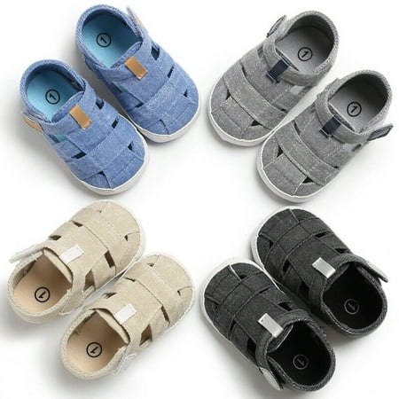 

Loalirando Baby Newborn Soft Crib Sole Shoes Girl Boy Kid Toddler Prewalker Sandals