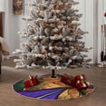 thumbnail image 4 of Sikiie Multicolored Beautiful Flower1 Christmas Tree Skirt, Christmas Tree Decorations, Christmas Decor, Tree Mat Decoration(30-48IN)-36", 4 of 6