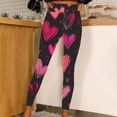 thumbnail image 4 of Neewe Valentine's Day High Waisted Leggings for Women - Tummy Control Yoga Pants for Workout Running Athletic Women's Leggings, 4 of 9