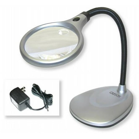 Carson Optical Lm 20 Led Illuminated Magnifier Desk Lamp