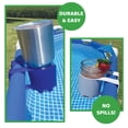 thumbnail image 5 of Poolside Cup Holder - 4 Pack (Blue), 5 of 5