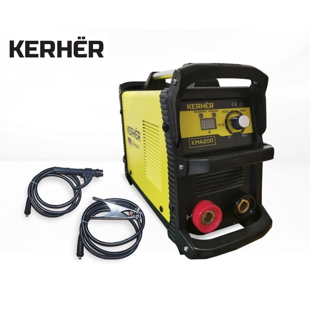 Soldadora Inverter Kerher KMA200 Profesional 110V/220V MMA 200 Amperes