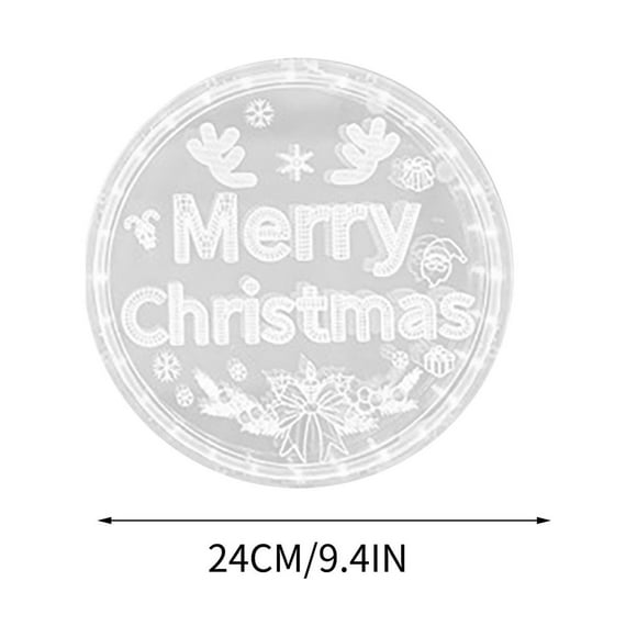 Christmas Lights for Windows Diameter 24Cm Christmas Led Lights Interior Room Decoration Lights Window Lights