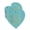 Aqua Blue, variant on Inkdotpot Thank You Bridal Shower-Baby Shower-Retirement-Wedding-Birthday Bottle Tag Real Silver Foil Favor Hang Tags Pack Of 50