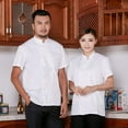 thumbnail image 5 of Chef Coat Men's Long Sleeves Unisex Women Chef Jacket Uniform, 5 of 5