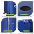 thumbnail image 3 of Collapsible Rain Barrel 100 Gallon Rainwater Collection Storage Tank with Garden Hose, Blue, 3 of 6