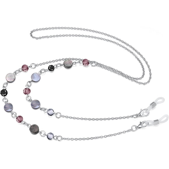 Crimmy Glasses Eyeglass Chain Strap Holders around Neck for Women, Stylish Eye Glasses Sunglasses Mask Necklace Lanyard