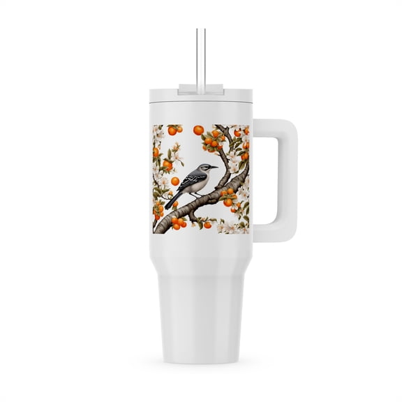 Mockingbird And Florida Orange Blossom, 30oz Tumbler
