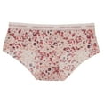 thumbnail image 4 of Marilyn Monroe Women's Seamless Sports Band Hipster Panties 5 Pack - Pink & Mauve Animal Print - Large, 4 of 9