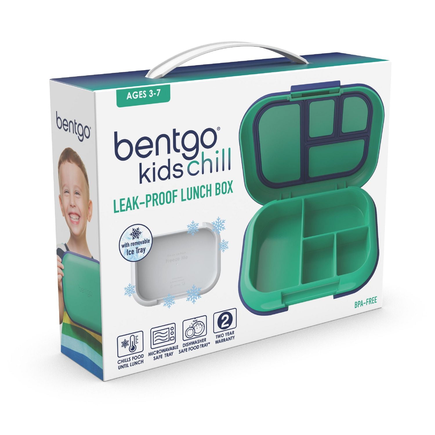 Bentgo Kids Chill - Green/Navy