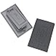 thumbnail image 3 of Hubbel Électrique Raco Gris Simple Gang Résistant aux Intempéries GFCI Boîte Couverture 5103-5, 3 of 3