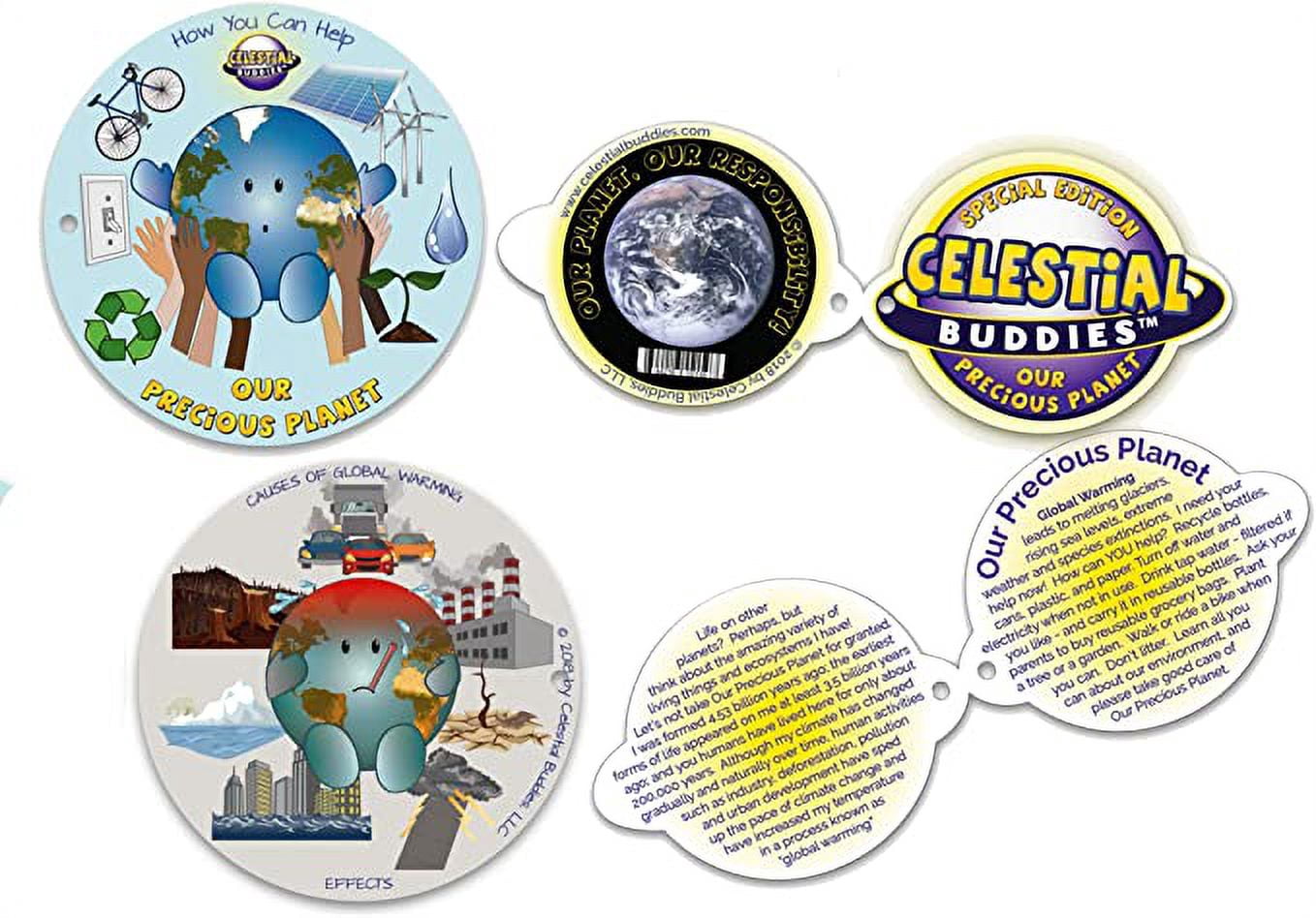 Celestial Buddies Our Precious Planet Stuffed Earth Plush Solar System Blue Space Toy Age 0+