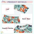 thumbnail image 4 of Dailycode Cotton Pajama Set Snug Fit Long Sleeve Top and Pants for 18M-8Y Happy Foxes Leaf Berry, 4 of 7