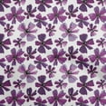 thumbnail image 1 of oneOone Cotton Poplin Twill Purple Fabric Florals Diy Clothing Quilting Fabric Print Fabric By Yard 56 Inch Wide, 1 of 6