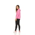 thumbnail image 5 of Pink Angel 2-Pack Girls Zip Up Hoodie, Kids Full Zipper Hooded Fashion Sweatshirt, 5 of 8
