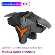 BLEEUS 1pc Mechanical Pulse 4 Finger Game Controller Triggers Key Button For Pubg (A)Game Accessories