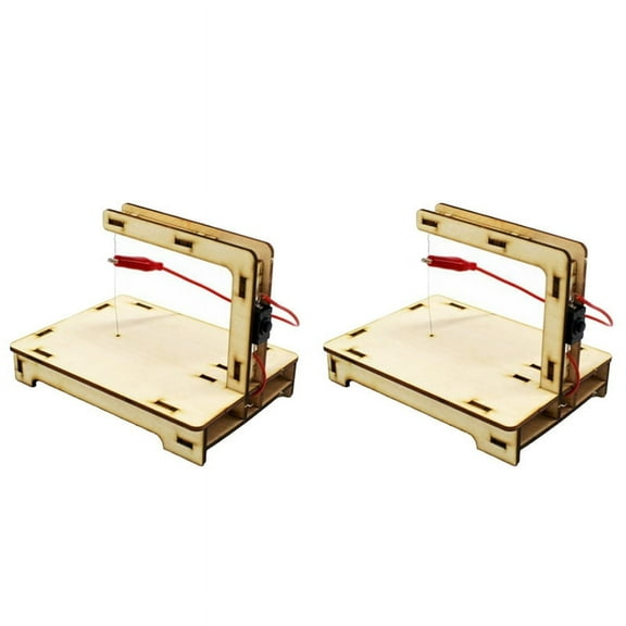 2X PVC Professional Foam Cutter Electric Foam Polystyrene Cutting Machine High Quality Polystyrene Cutting Tools B,2 x Foam Cutting Machine,Wood Color