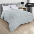 thumbnail image 2 of Comforters Queen Size All Season Duvet Insert Down Alternative Box Stitched Bed Comforter with Corner Tabs Machine Washable (), 2 of 8