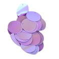 thumbnail image 1 of 85 Pcs Paillettes Rondes Plates 20mm, Paillettes Rondes avec Trou, Accessoires de Coiffe DIY, pour Mariage, Tricot, Femmes, 1 of 8