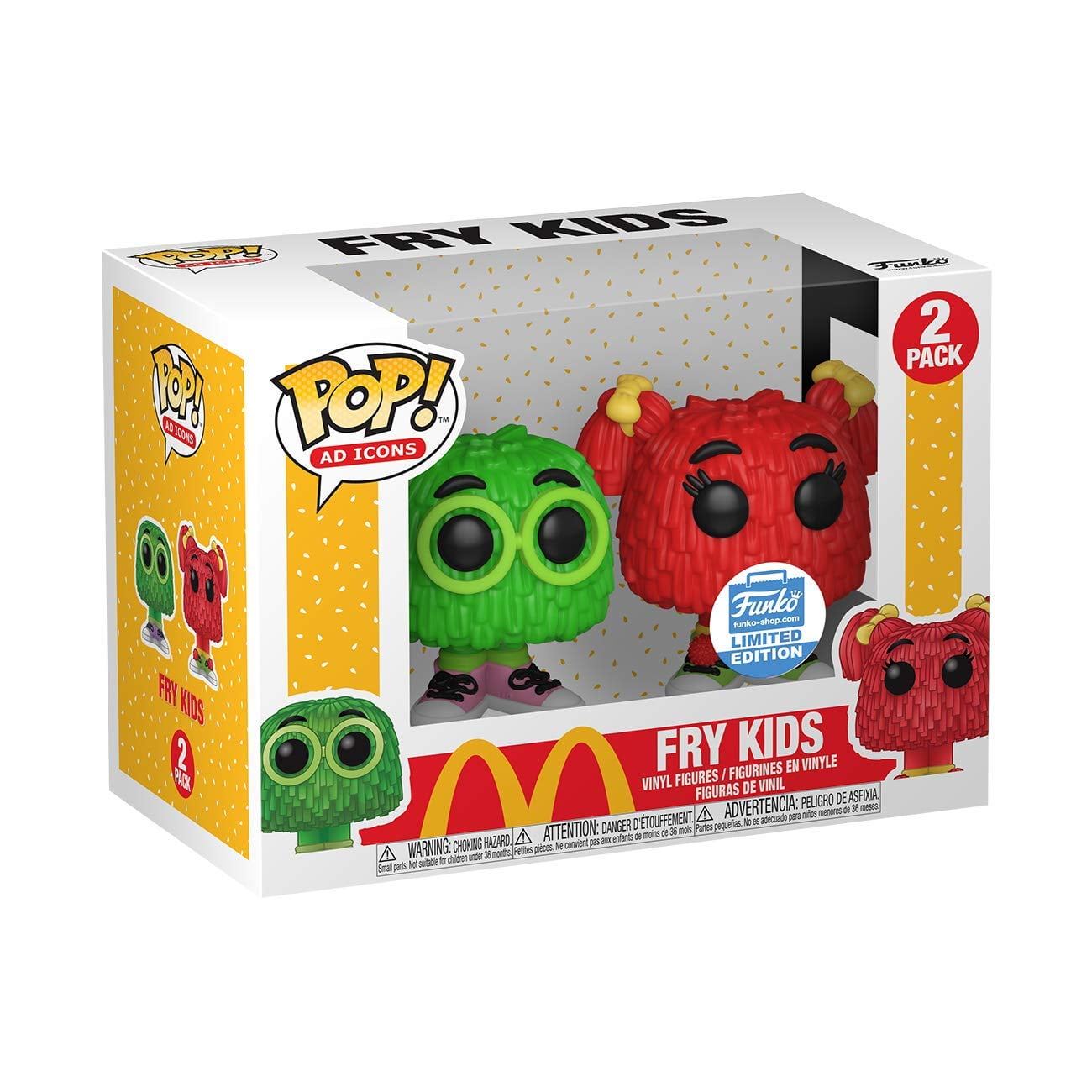 Funko POP! Ad Icons - McDonald's Vinyl Figure 2-Pack - FRY KIDS