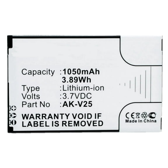 Batteries N Accessories BNA-WB-L3275 Cell Phone Battery - Li-Ion, 3.7V, 1050 mAh, Ultra High Capacity Battery - Replacement for Emporia AK-V25 Battery