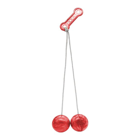 Bolas de columpio Hugo Juguete sensorial Rojo 32 cm