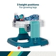 thumbnail image 3 of Safety 1st Ready, Set, Walk! DX Developmental Baby Walker with Wheels, Kinsale Blue, 3 of 14