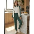 thumbnail image 2 of Conjunto Deportivo Pants y Sudadera Cómodo, Moderno en Tendencia para Mujer, 2 of 5