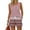 Watermelon Red, variant on Sewkxo Two Piece Sets for Women Summer Lounge Short Sets Tank Square Neck Sleeveless Hawaiian Sets With Pocket,Dark Blue XL