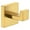 Brushed Gold, variant on Angle Simple Towel Hook Matte Black, SUS 304 Stainless Steel Coat Robe Hook, Bathroom Hand Towel Hanger for Wall