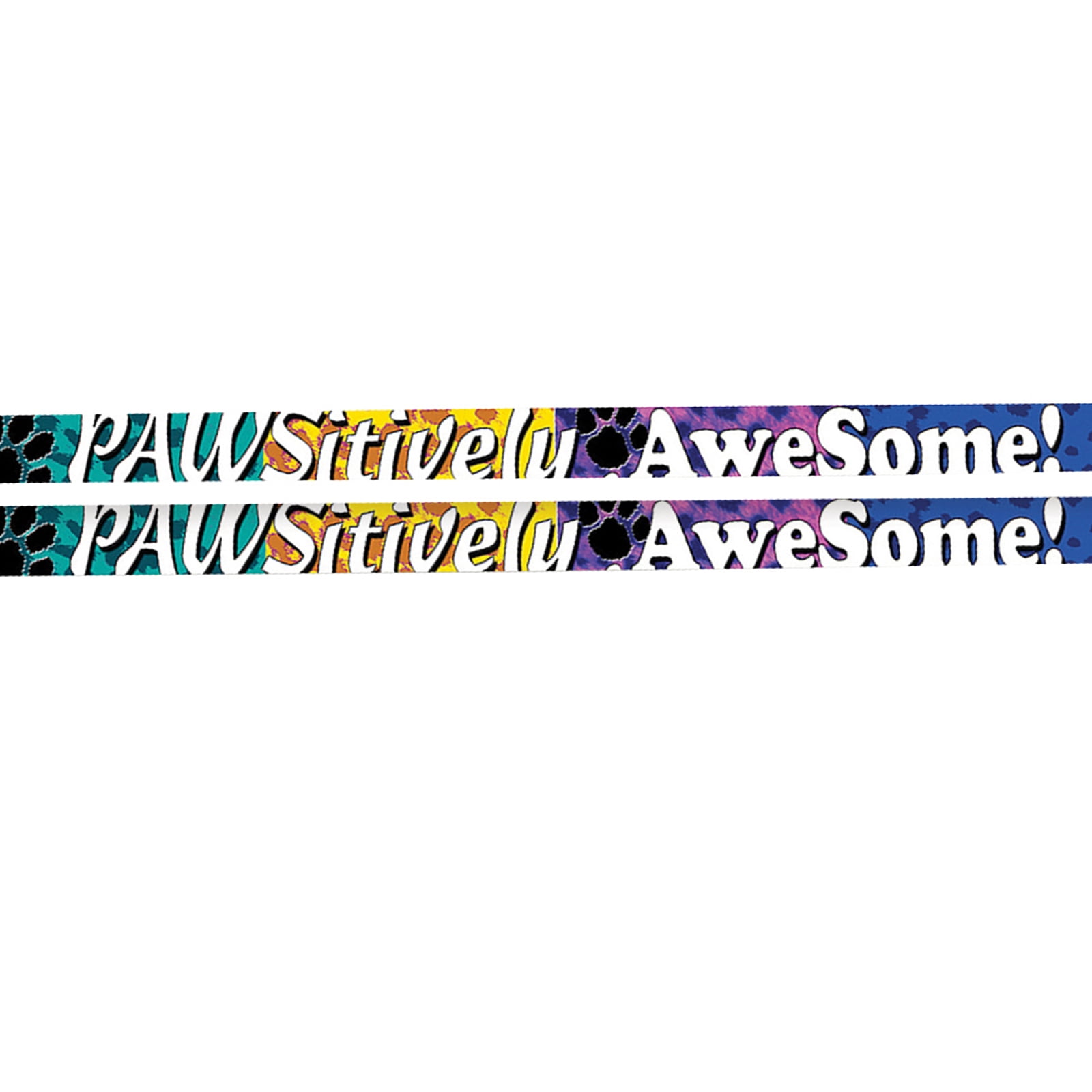 Musgrave Pencil Company Pawsitively Awesome Motivational Pencil, 12 Per Pack, 12 Packs