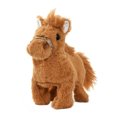 thumbnail image 1 of Caballo de peluche eléctrico con sonido para niños que caminan, caballo de peluche interactivo, juguete educativo de simulación para niños y niñas., 1 of 7