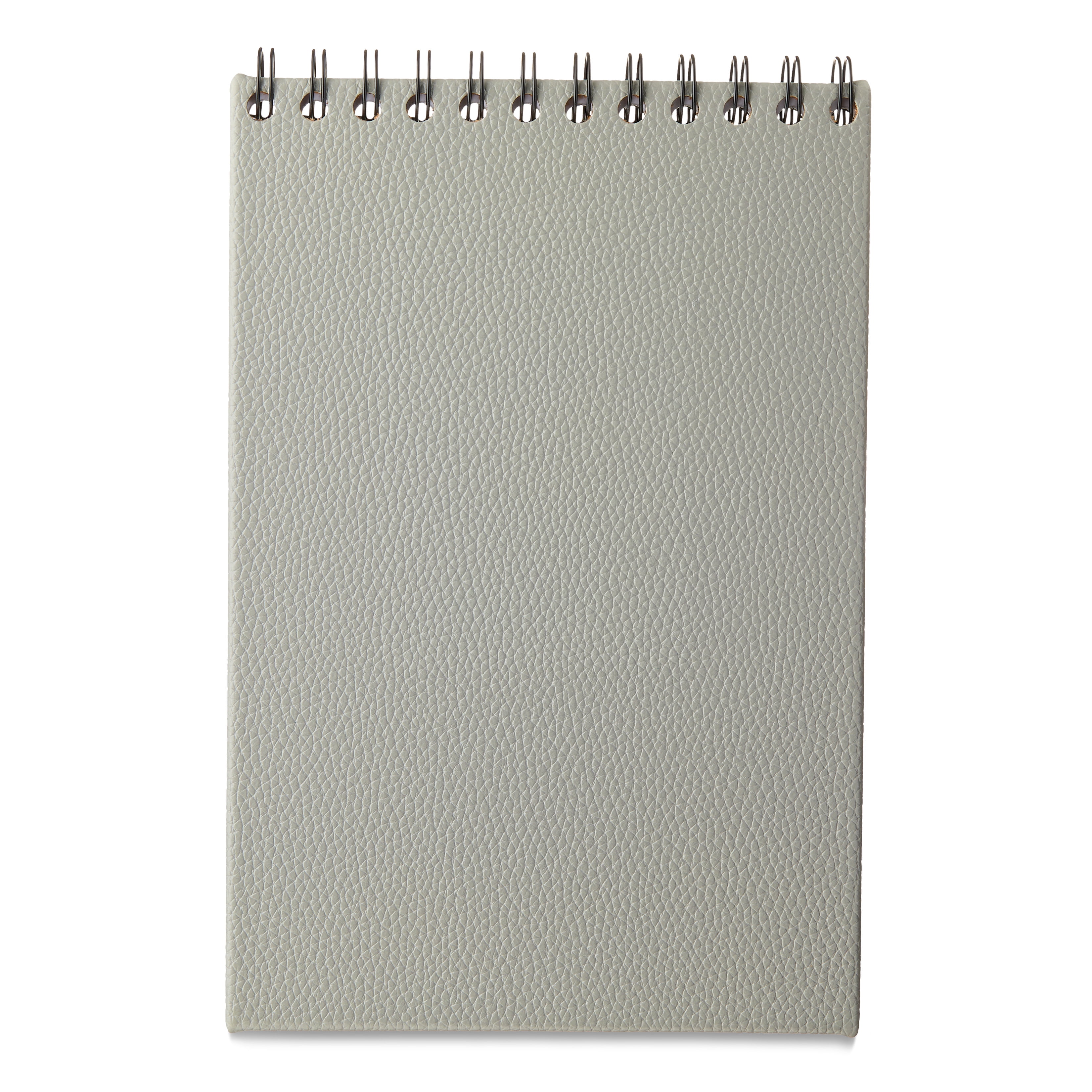 (2 pack) Pen+Gear Top Spiral Bound Journal, Gray, 6 in x 9 in, 80 Sheets, College Ruled