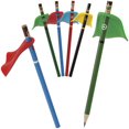 thumbnail image 2 of Merangue Wood Pencils with Superhero Toppers, Assorted, 16 Pack, 2 of 2