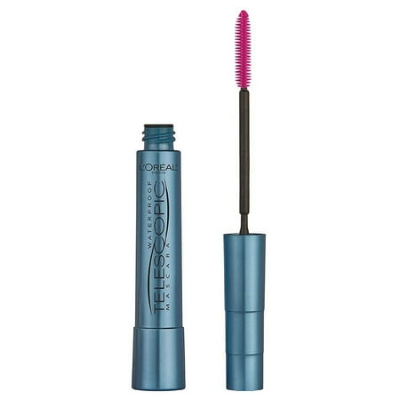 L'Oreal Paris Telescopic Original Waterproof Lengthening Mascara, Black 0.24oz