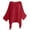 Red, variant on Tops for Women Trendy Long Sleeve Round Neck Irregular Bat Swing Lightweight Pullover BLouse Solid Color Casual Loose T-Shirts