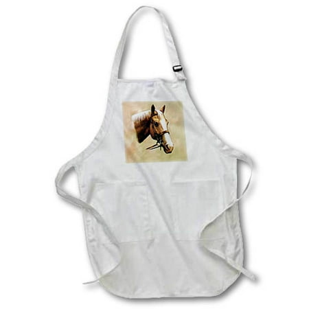 

Palomino Horse Full Length Apron with Pockets 22w x 30l apr-61-1