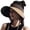 Khaki, variant on Women Wide Brim Sun Visor UV Protection Beach Sun Hat Adjustable Summer Cap with Neck Flap