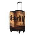 thumbnail image 2 of Haiem Vintage Family History Book Luggage Cover Printed Suitcase Covers for Luggage Elastic Washable Suitcase Protector Fits 18-32 Inch Luggage-Medium, 2 of 8