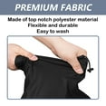 thumbnail image 3 of Anti-Slip Rain Shoe Covers, AYAMAYA Reusable Waterproof PVC Boot Covers with Zipper for Men Women Kids (XXL-US 13) 1 Pack, 3 of 11