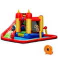 thumbnail image 1 of Costway Inflatable Water Slide Jumping Bounce House Bouncy Splash Park, 1 of 10