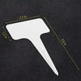 BFSAUHA 100 Pcs 3.9 Inch Labels Garden Marker Nursery Tags T Type Stake