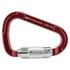 thumbnail image 2 of Mosqueton De Aluminio Tipo D Con Seguro 25Kn Gim Sports  Gm-112, 2 of 3