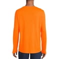 thumbnail image 3 of Athletic Works Men's and Big Men's Active Long Sleeve Soft Blend Tee, Sizes up to 5XL, 3 of 5