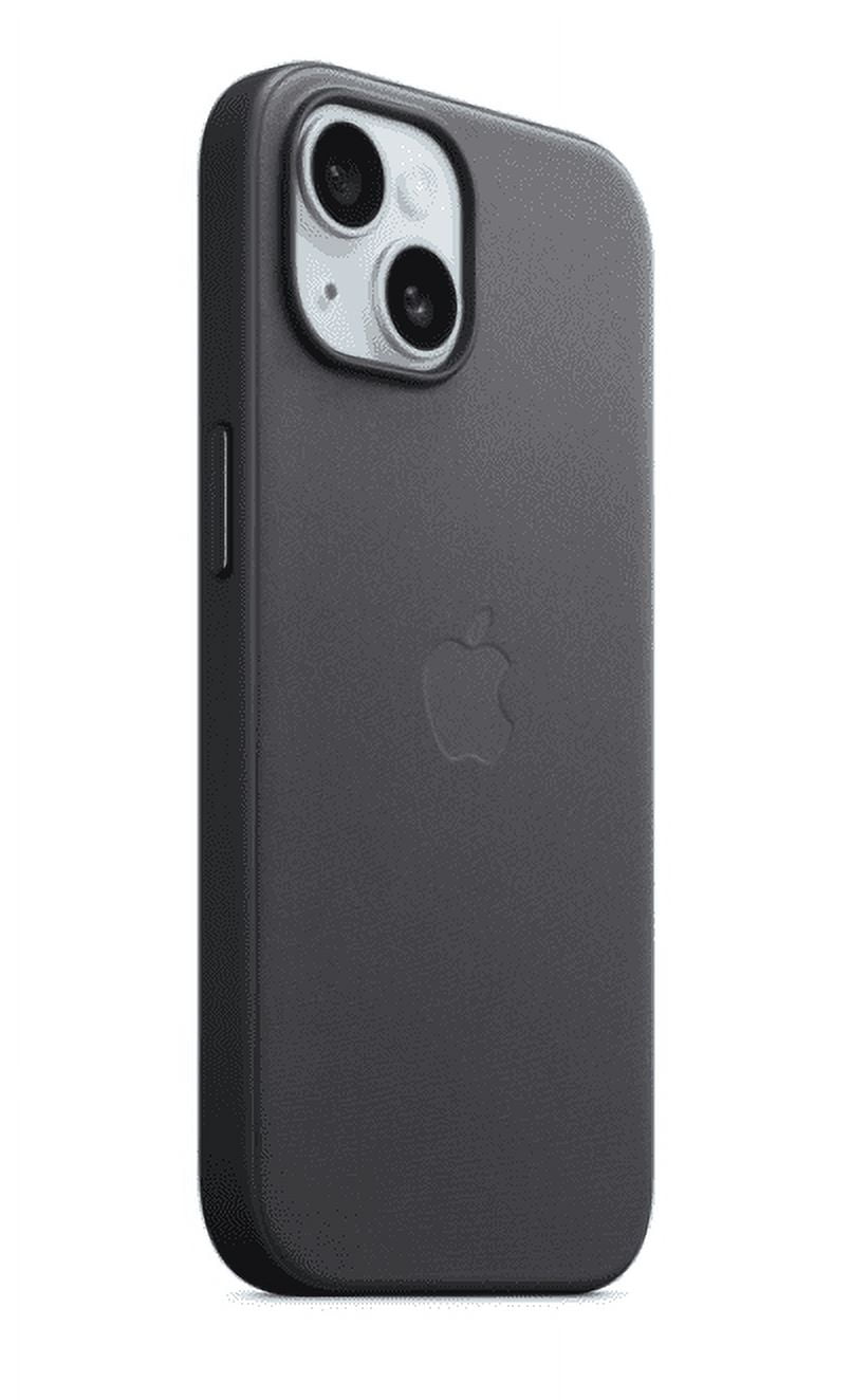 Apple iPhone 15 FineWoven Case with MagSafe - Black
