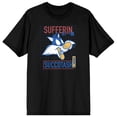 thumbnail image 7 of Looney Tunes Classic Cartoon Character Sylvester James Mens Black Graphic Tee - XXL, 7 of 7