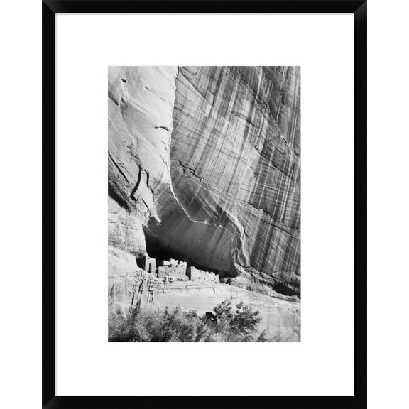 Global Gallery Ansel Adams 'White House Ruin in Canyon de Chelly National Monument, Arizona, 1941' Framed Wall Art