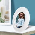 thumbnail image 1 of RENACLIPY Photo Frame Wooden Oval Wall Hanging for Office 1Set, 1 of 8