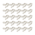 thumbnail image 2 of CIMAXIC 20 Pcs R-type Cable Clamp Fasteners Cable Organizers Cable Fixator Buckles,0.98"X0.98"X0.47", 2 of 4