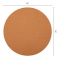 thumbnail image 6 of Placemats Set of 6 Leather Placemats for Kitchen Dining Table Placemats Wipeable Table Mat Mustard Yellow 13x13inch, 6 of 6